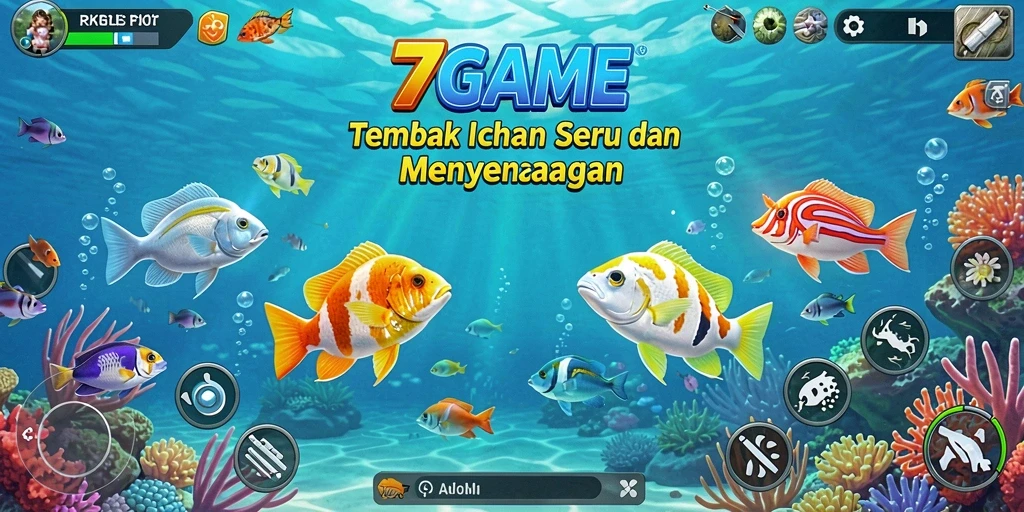 Gameplay seru Tembak Ikan yang penuh warna dan tantangan.