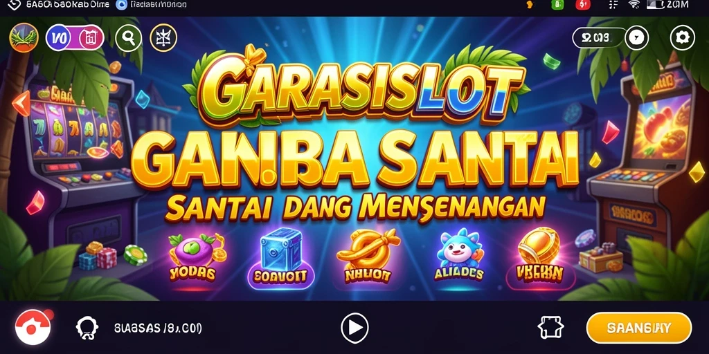 Tampilan menarik dari gameplay <strong>GARASISLOT</strong> yang penuh warna.