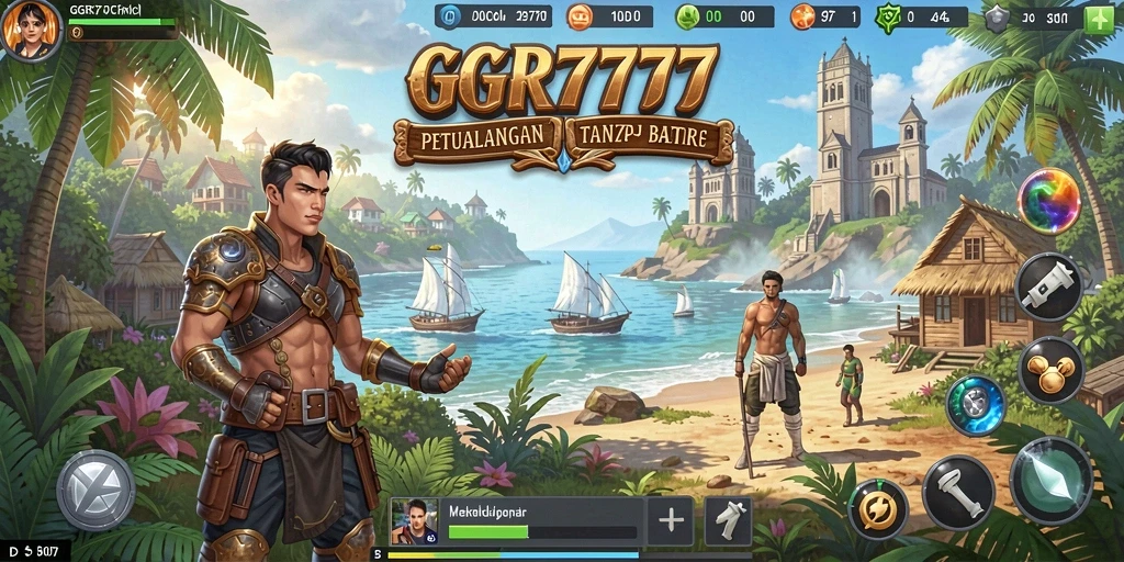 Tampilan gameplay <strong>GGR7777</strong> yang menakjubkan dalam dunia terbuka.