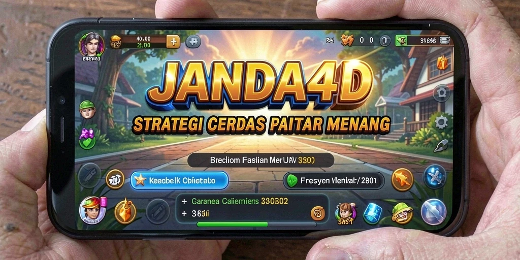 Tampilan gameplay seru dan menantang di JANDA4D.