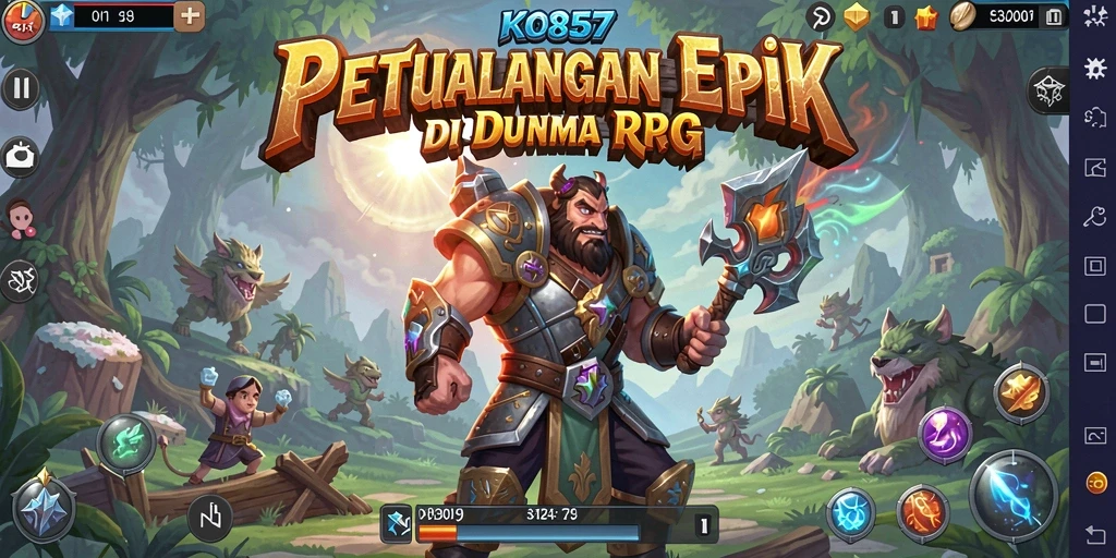 Pengalaman bermain RPG yang mendalam dengan grafis menawan.