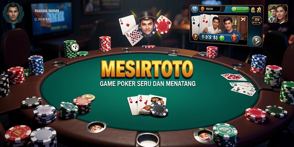 Tampilan gameplay seru dari MESIRTOTO dengan desain yang menarik.