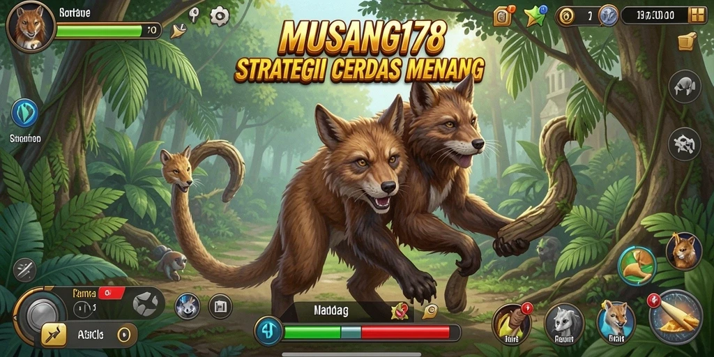 Gameplay strategis yang mendebarkan dalam MUSANG178.