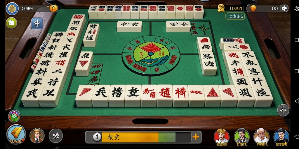 Tampilan gameplay Mahjong yang menantang dan menarik di OJA89.
