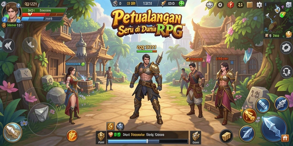 Gameplay menakjubkan di dunia RPG QQ1221 penuh tantangan.