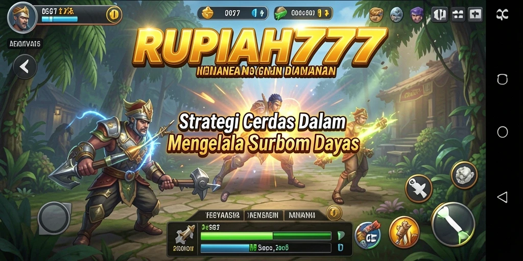 Tampilan gameplay RUPIAH777 yang menarik dan dinamis.