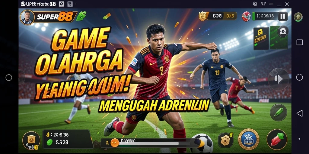 Tampilan gameplay SUPER88 yang penuh aksi dan seru.