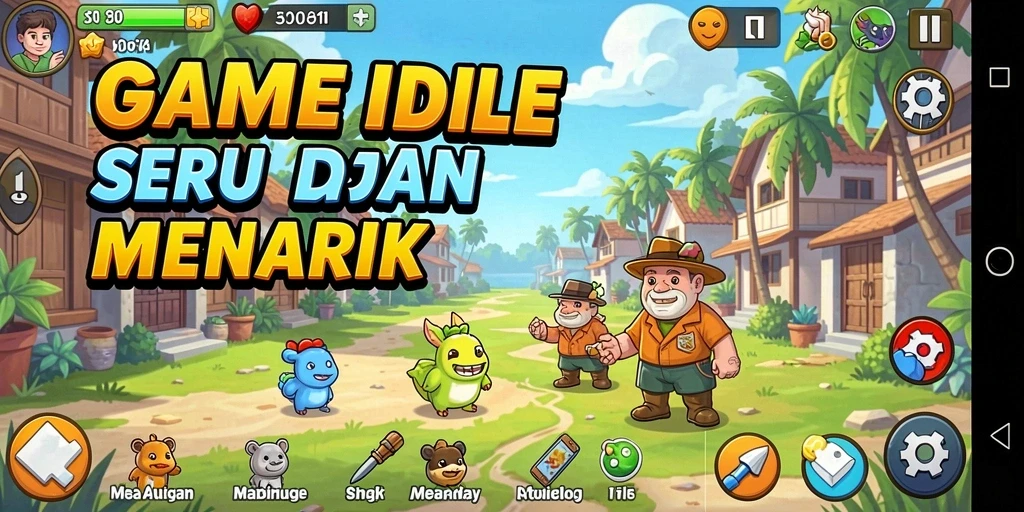 T6 menampilkan gameplay Idle yang menarik dan menghibur.