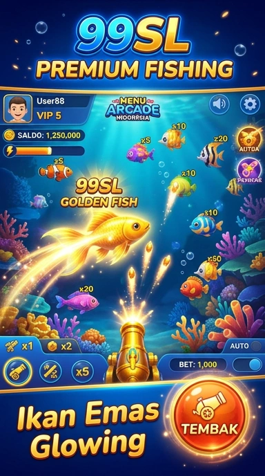 Screenshot antarmuka utama aplikasi 99sl yang menarik.